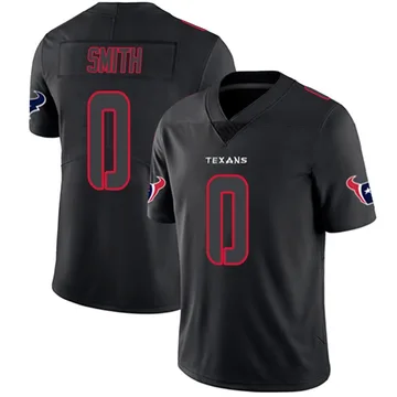 Men's Braden Smith Houston Texans Limited Black Impact Jersey