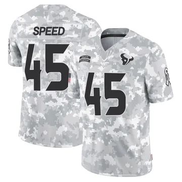 Men's E.J. Speed Houston Texans Limited Arctic Camo 2024 Salute to Service Jersey