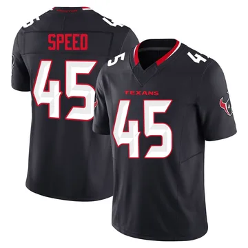 Men's E.J. Speed Houston Texans Limited Navy Alternate Vapor F.U.S.E. Jersey