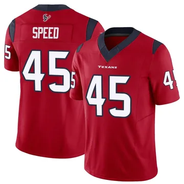Men's E.J. Speed Houston Texans Limited Red Vapor F.U.S.E. Jersey