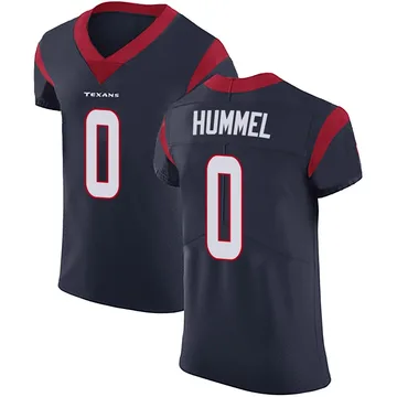 Men's Jake Hummel Houston Texans Elite Navy Blue Team Color Vapor Untouchable Jersey