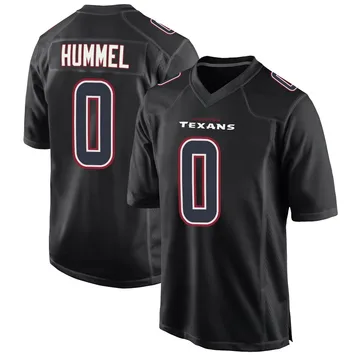 Men's Jake Hummel Houston Texans Game Black Fashion Jersey