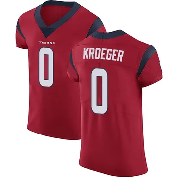 Men's Kai Kroeger Houston Texans Elite Red Alternate Vapor Untouchable Jersey