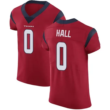 Men's Logan Hall Houston Texans Elite Red Alternate Vapor Untouchable Jersey
