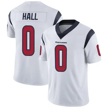Men's Logan Hall Houston Texans Limited White Vapor Untouchable Jersey