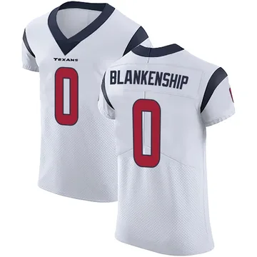Men's Reed Blankenship Houston Texans Elite White Vapor Untouchable Jersey