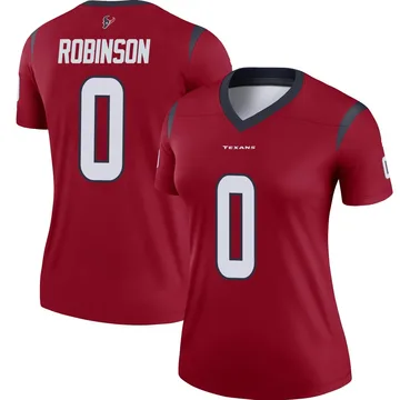 Women's Dominique Robinson Houston Texans Legend Red Jersey