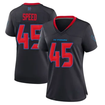 Women's E.J. Speed Houston Texans Game Navy 2nd Alternate Jersey