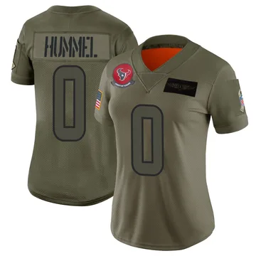 Women's Jake Hummel Houston Texans Limited Camo 2019 Salute to Service Jersey