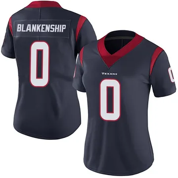 Women's Reed Blankenship Houston Texans Limited Navy Blue Team Color Vapor Untouchable Jersey