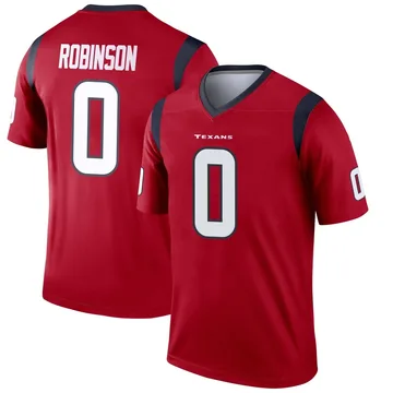 Youth Dominique Robinson Houston Texans Legend Red Jersey