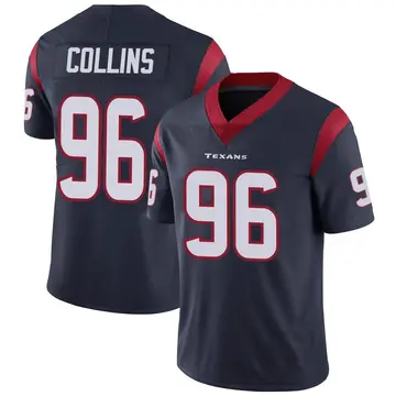 Youth Maliek Collins Houston Texans Limited Navy Blue Team Color Vapor Untouchable Jersey