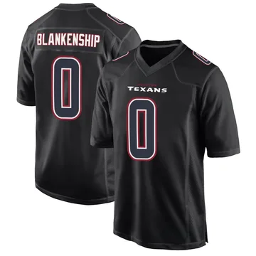 Youth Reed Blankenship Houston Texans Game Black Fashion Jersey
