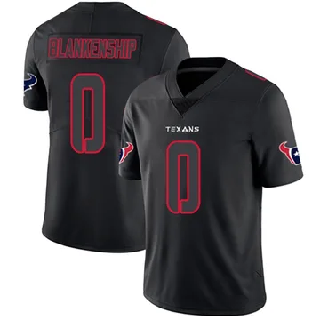 Youth Reed Blankenship Houston Texans Limited Black Impact Jersey